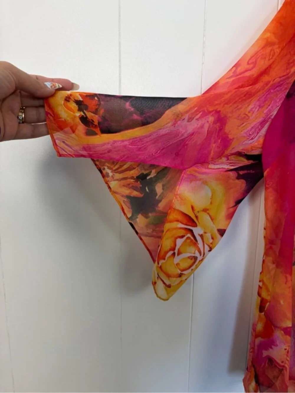Bellissima floral sheer